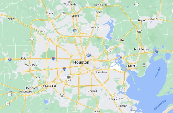 Low Voltage Houston LLC Service Area Map